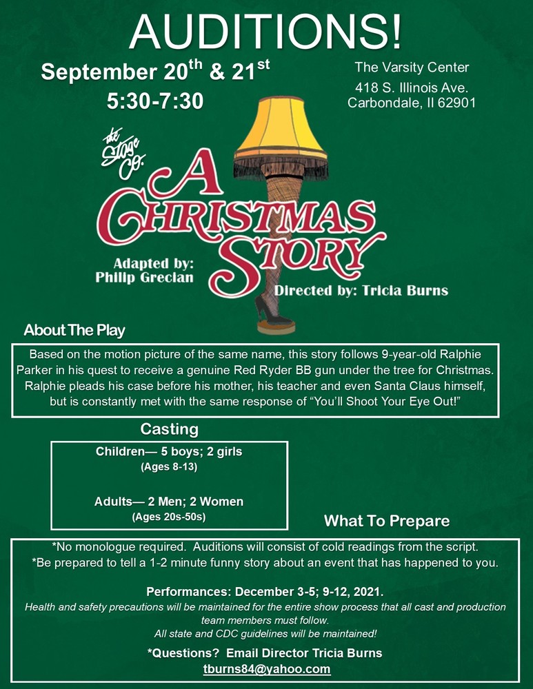 A Christmas Story Auditions