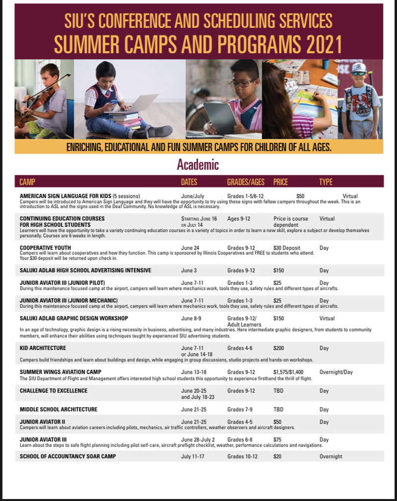 SIU Camps